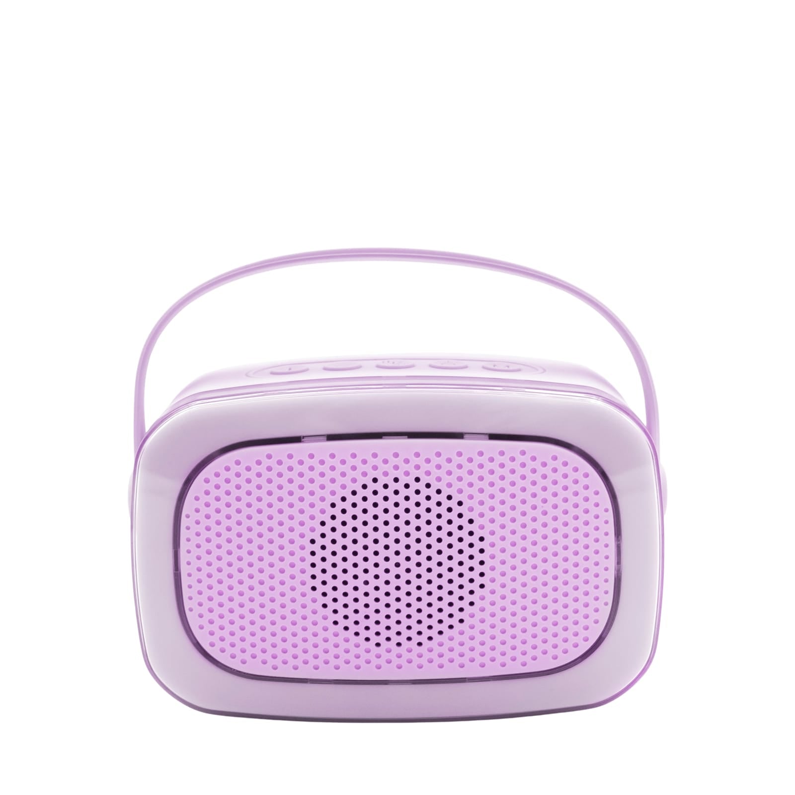 Light Up Karaoke Machine and 2 Microphones - Purple