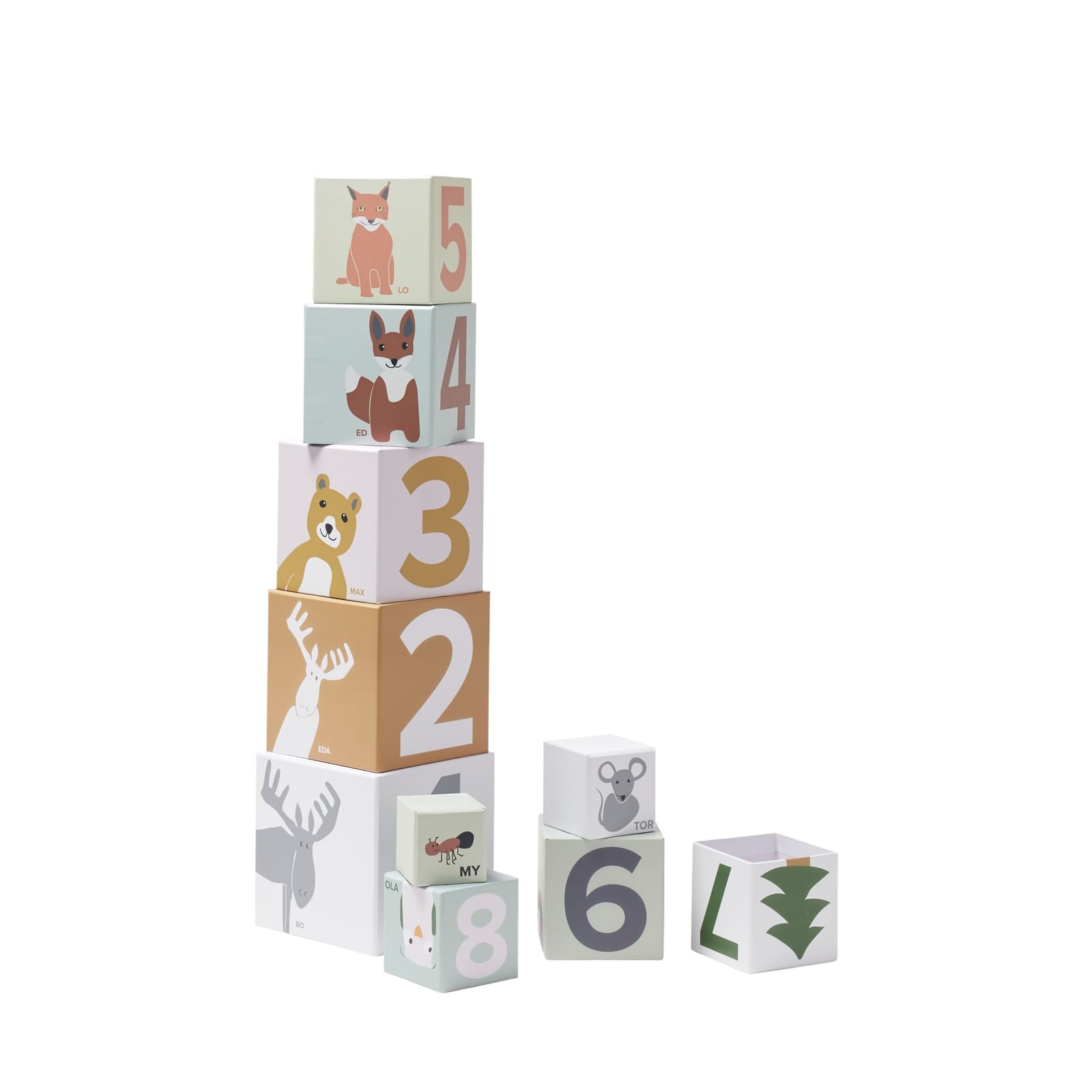 Cubes Paper 1-10 - Edvin