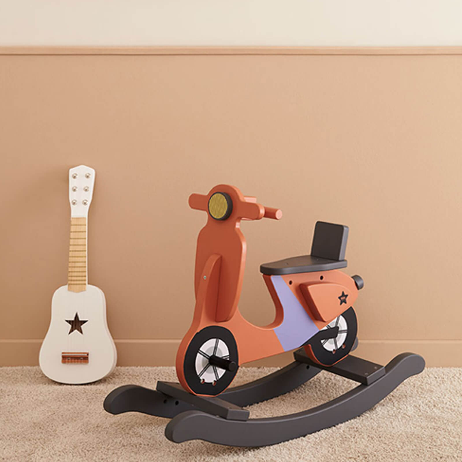 Rocking Scooter - Rust
