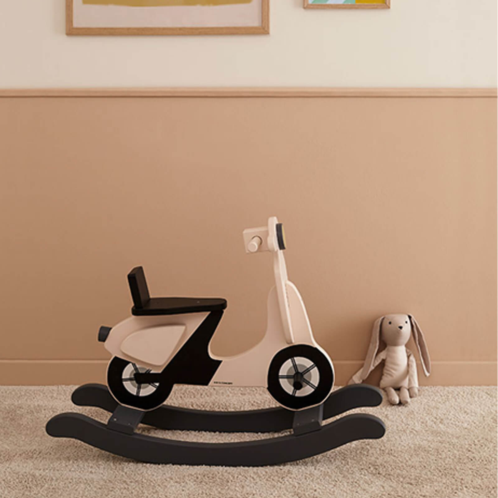 Rocking Scooter - Light Beige