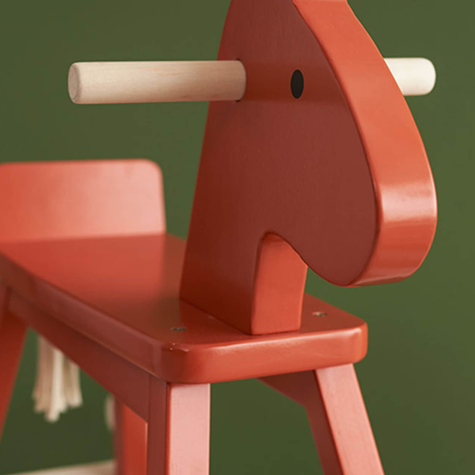 Rocking Horse Orange Red