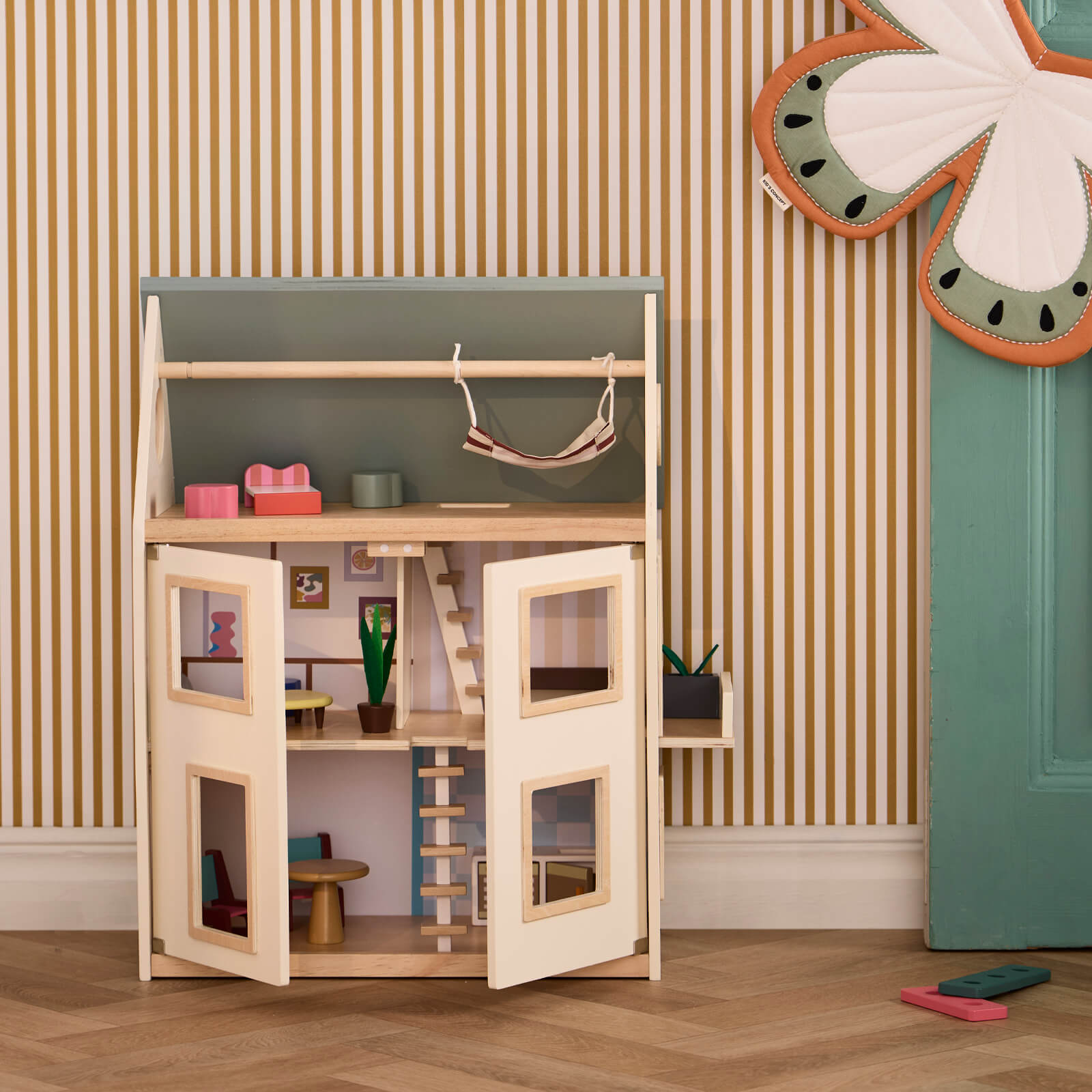 Doll House with Furniture