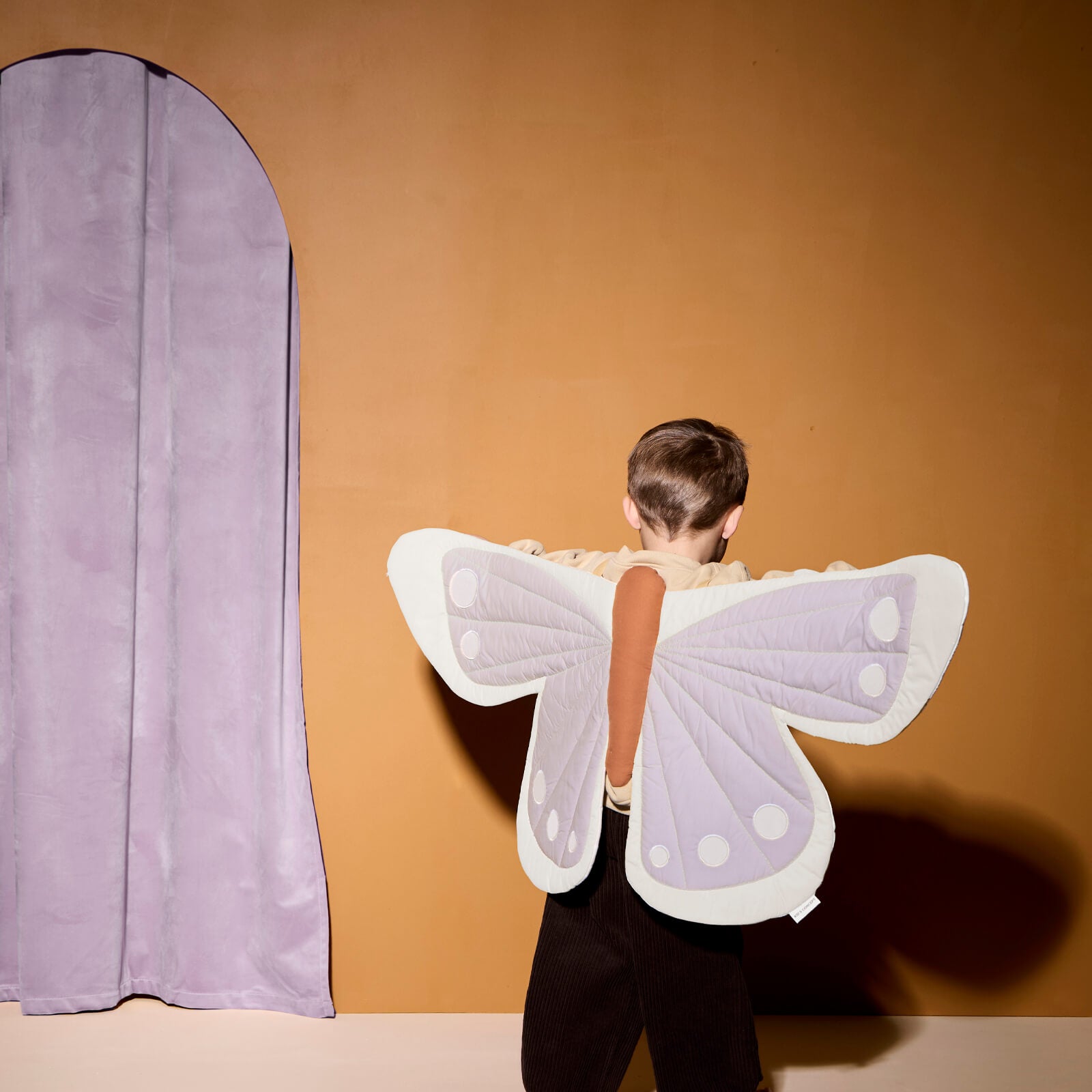 Butterfly Maxi Purple Dress-Up