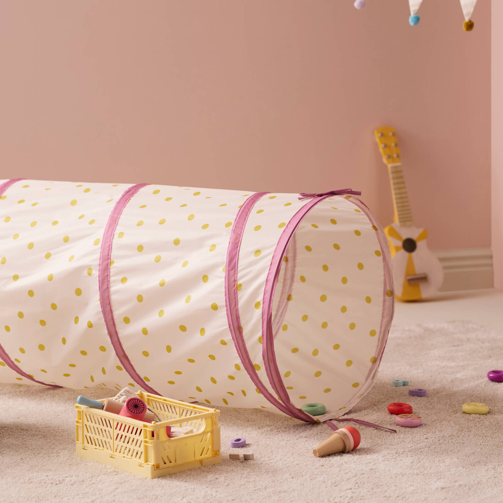Play Tunnel Dot Pink