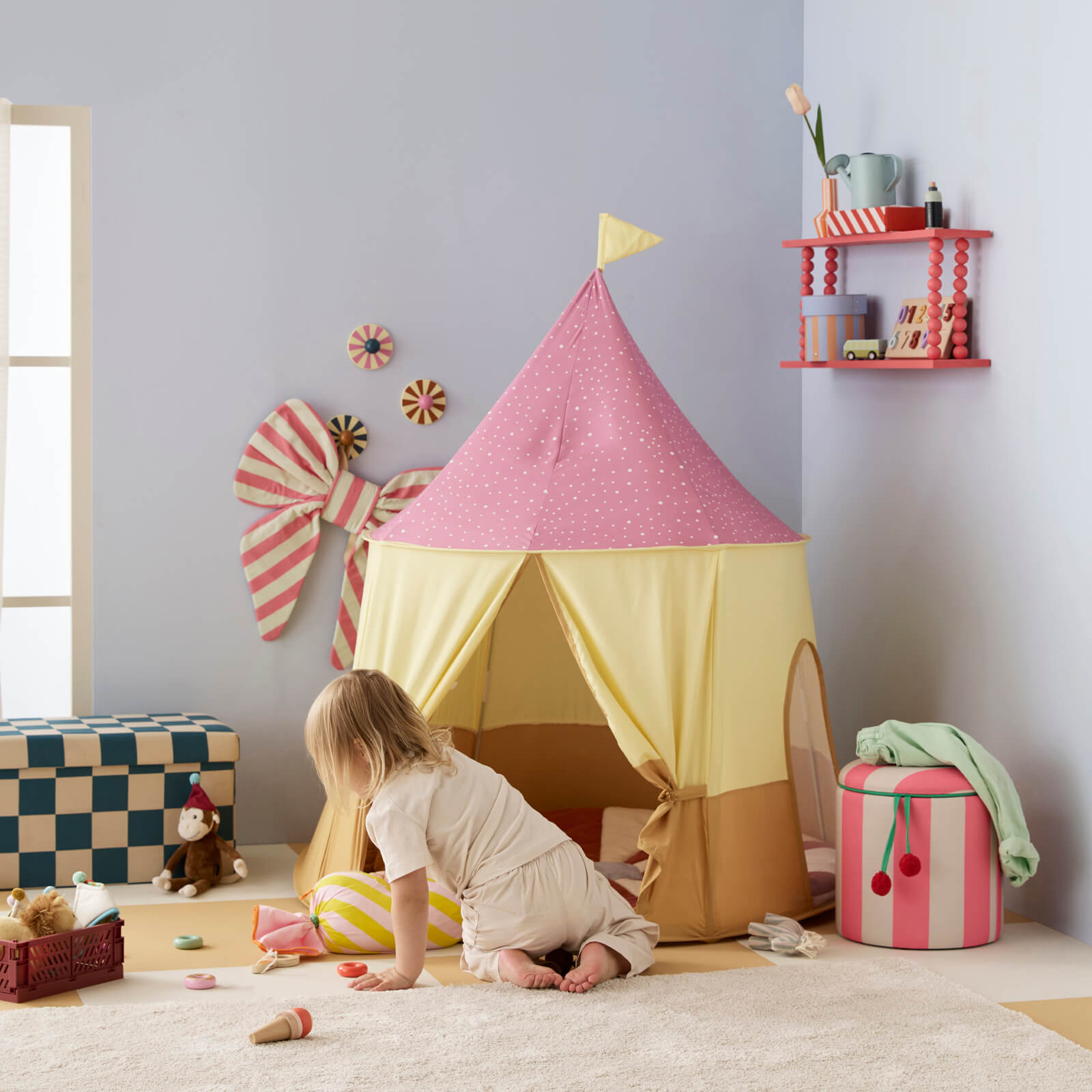 Play Tent Circus Pink