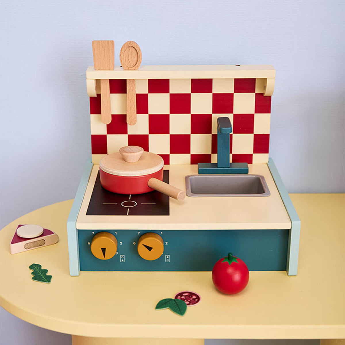 Mini Kitchenette Green