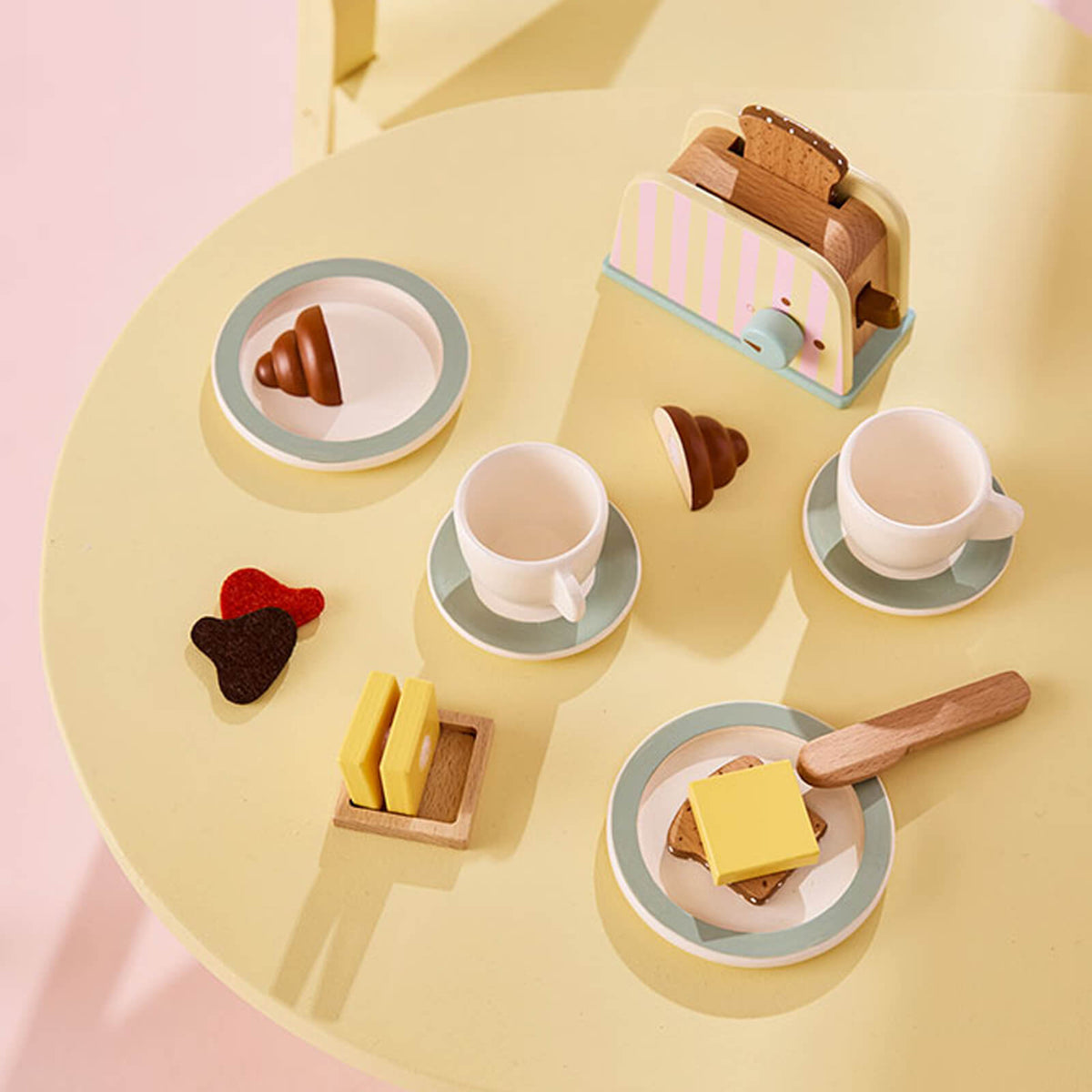 Wooden Breakfast Play Set