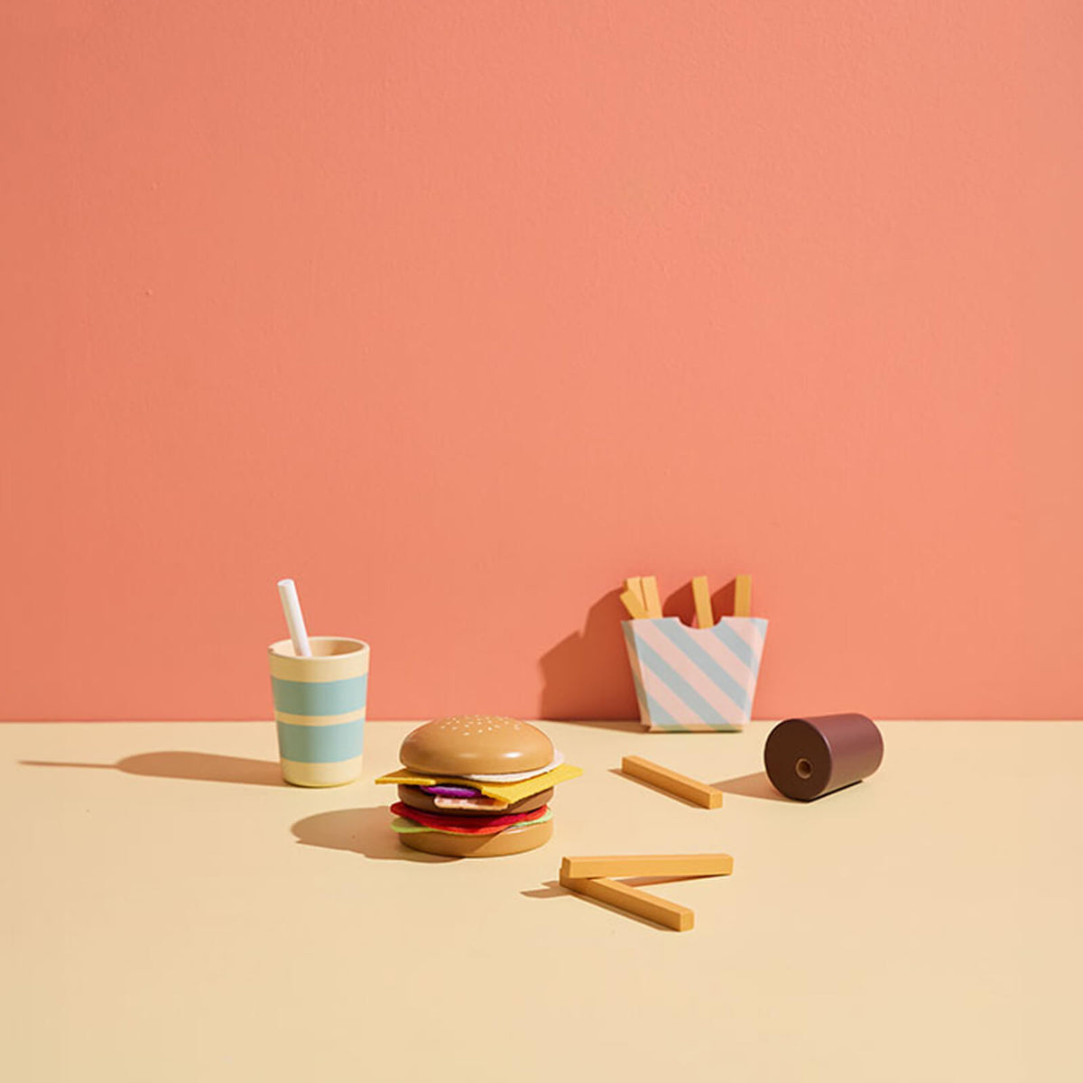 Hamburger Menu Play Set