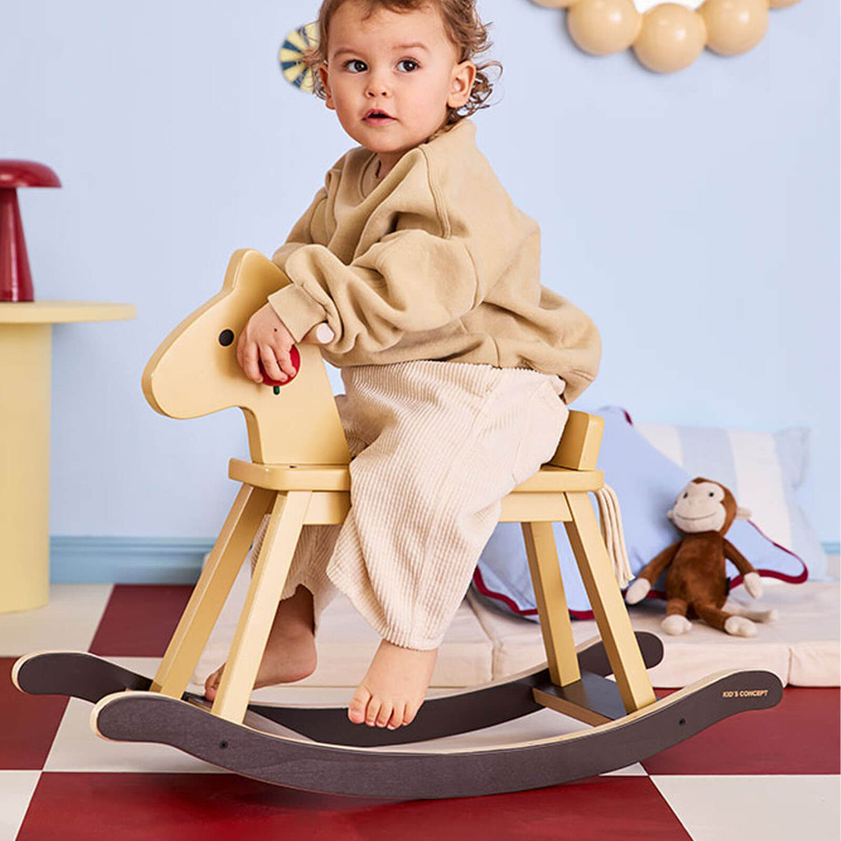 Rocking Horse - Honey Yellow