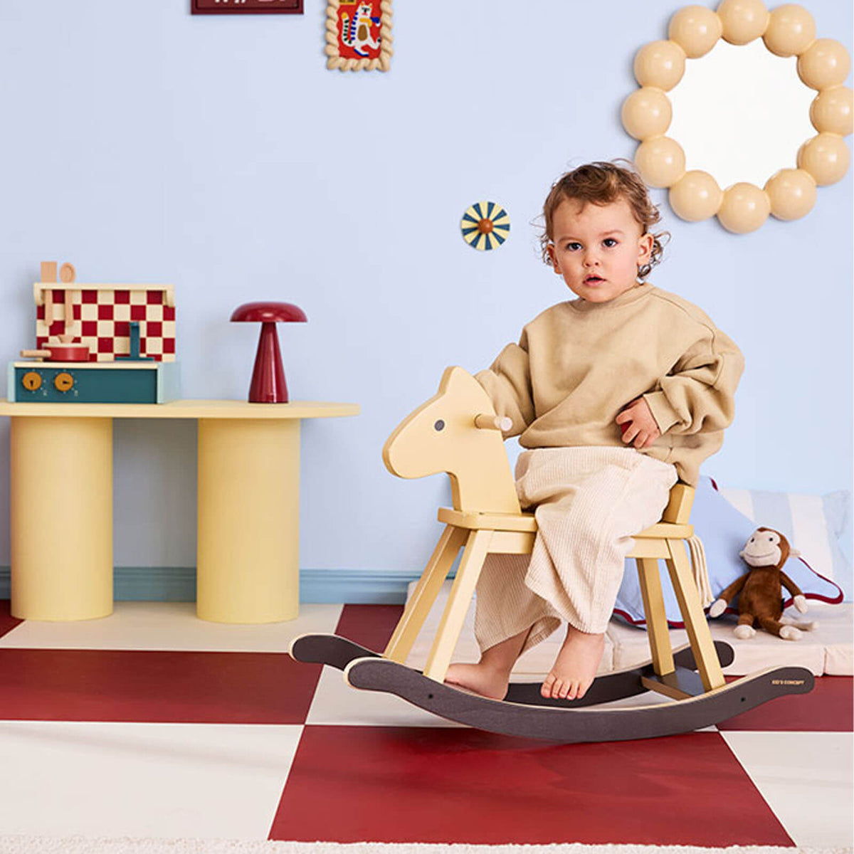 Rocking Horse - Honey Yellow