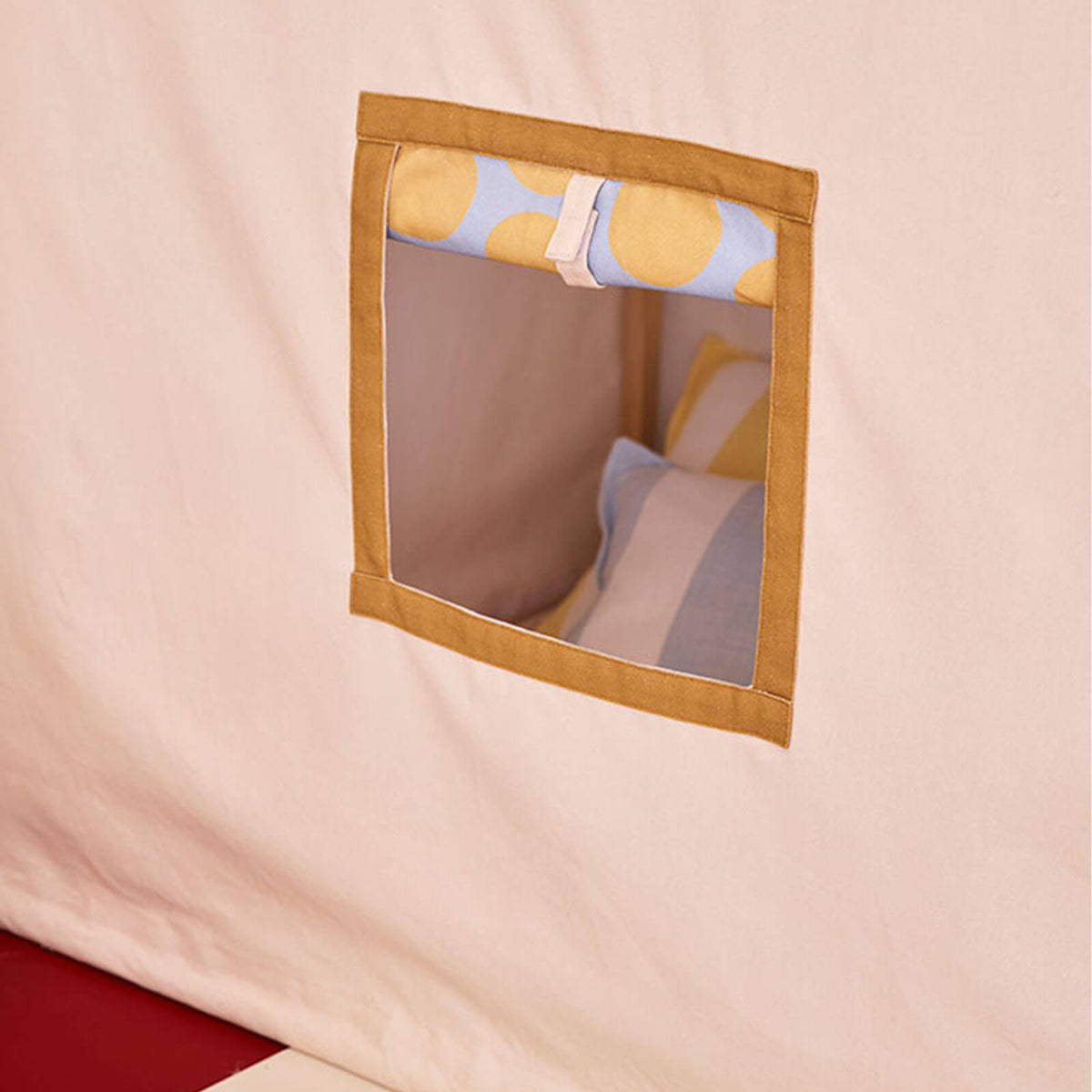 Play House Tent - Dusty Blue Check