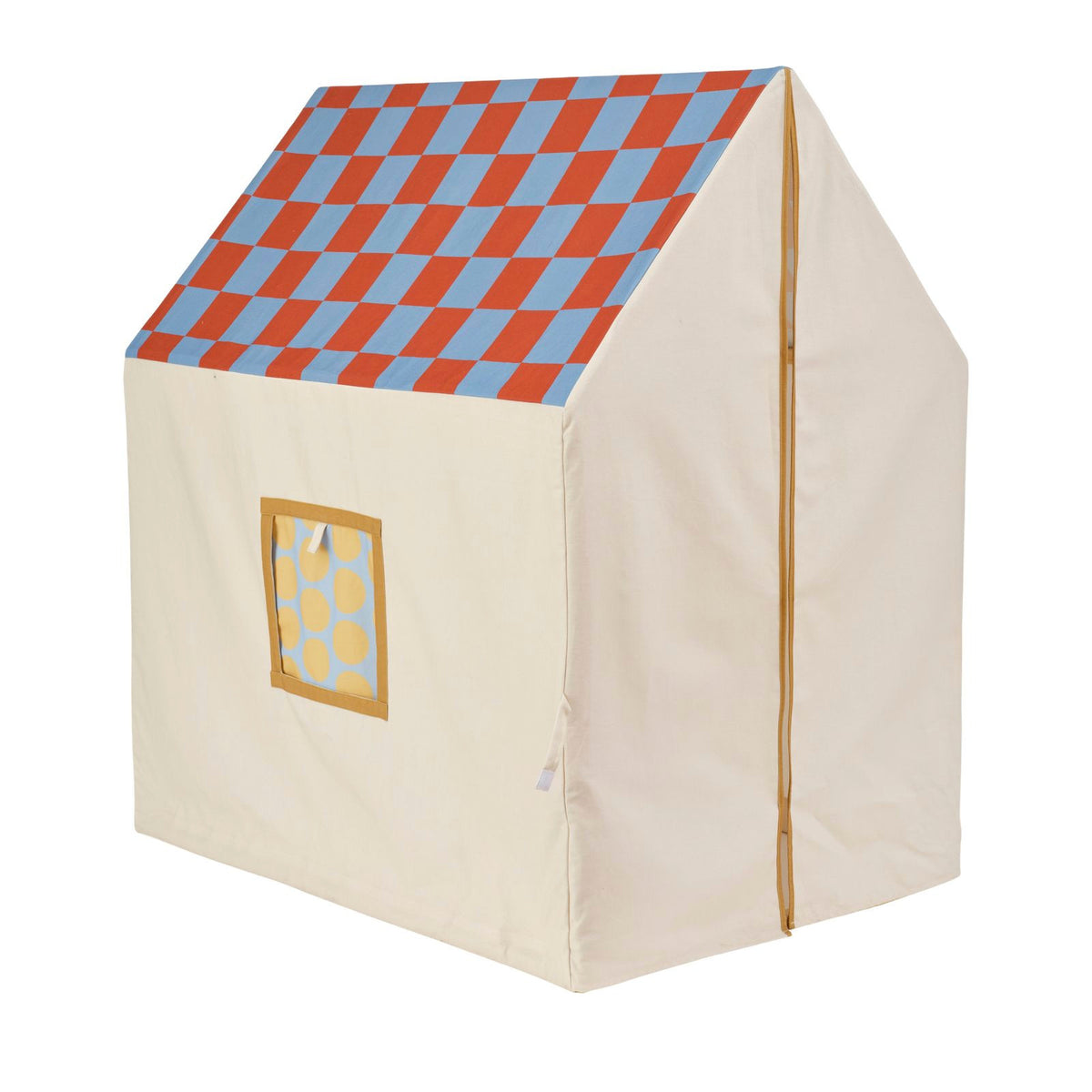 Play House Tent - Dusty Blue Check