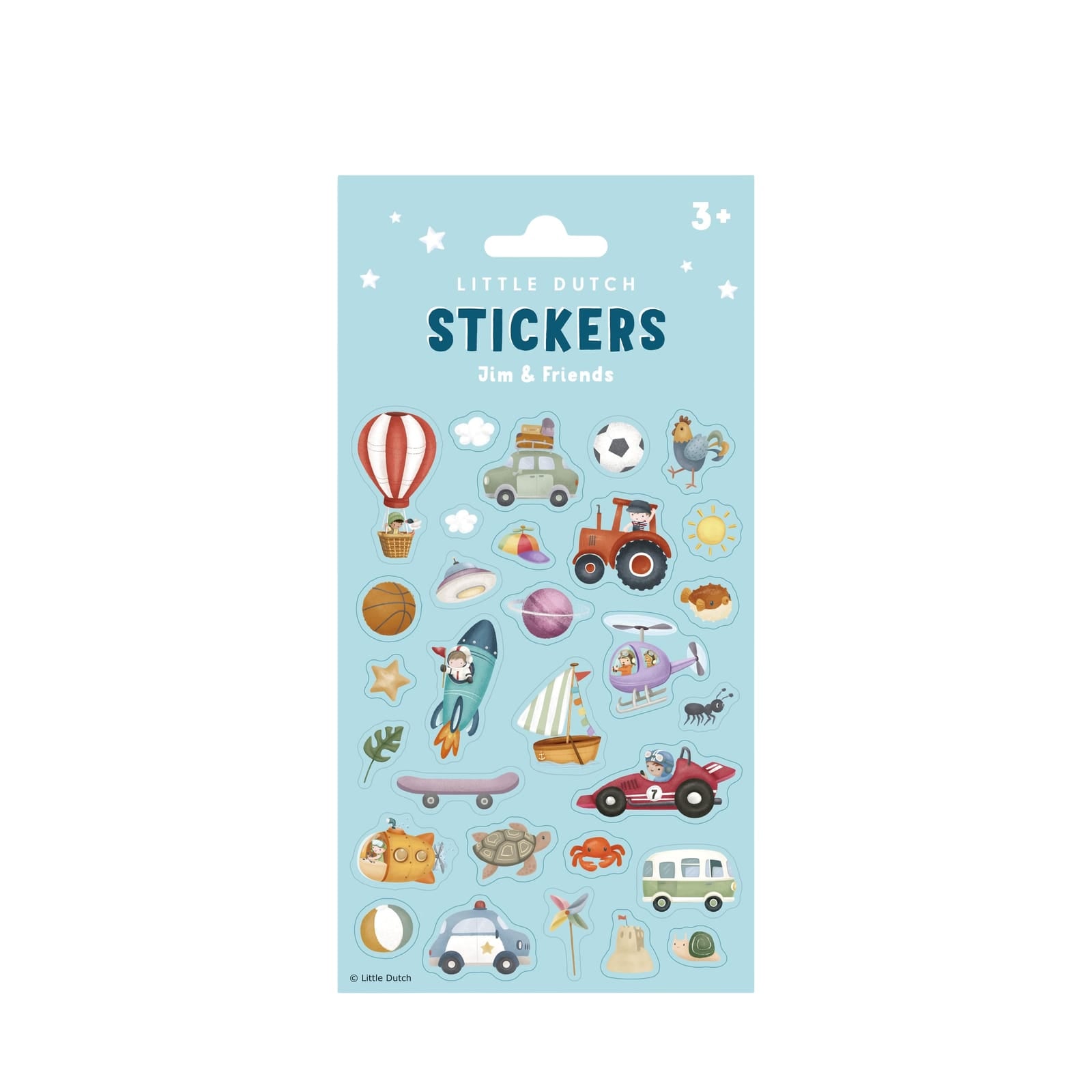 Sticker Sheet - Jim and Friends