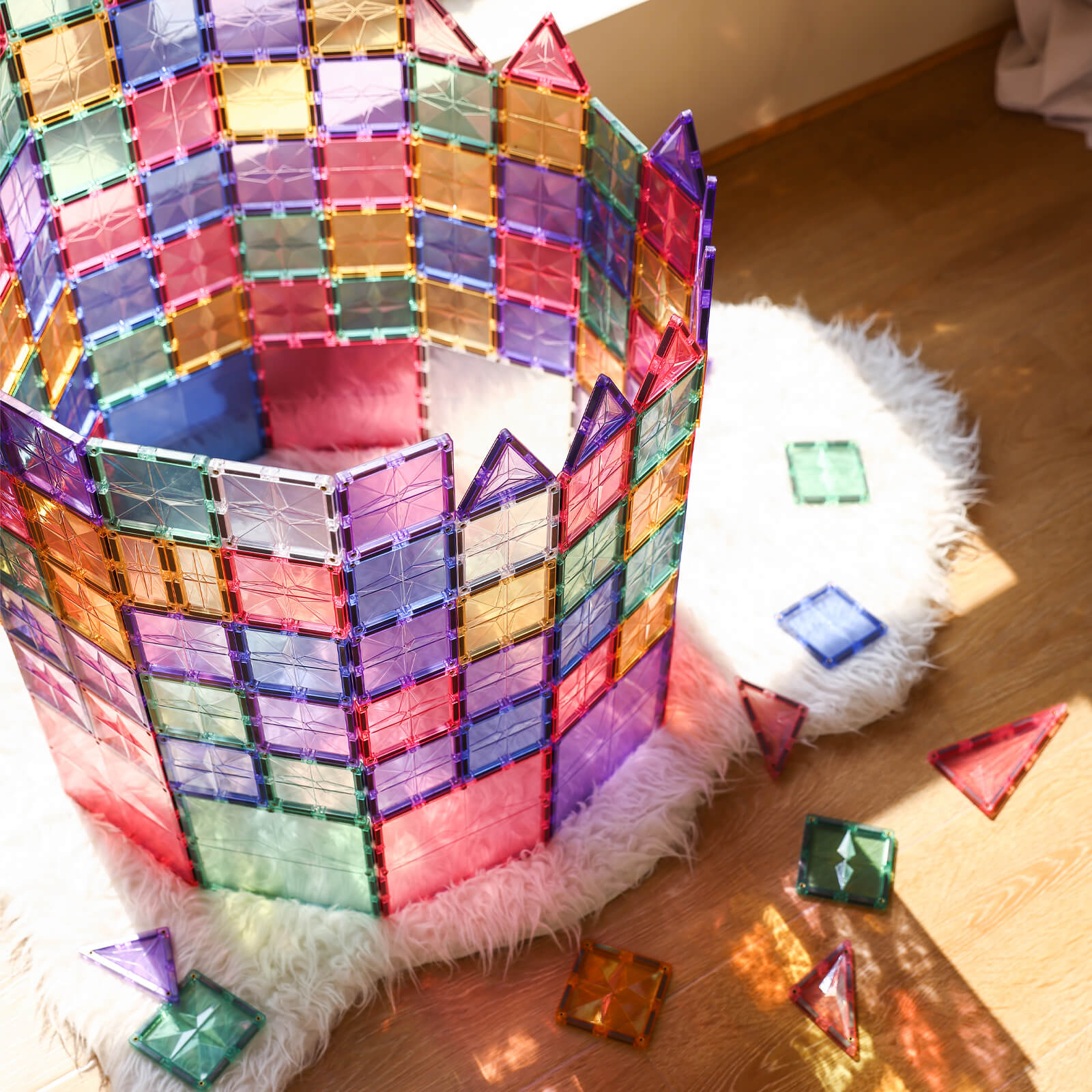 Magnetic Tiles - Classic Colours 100 Pieces