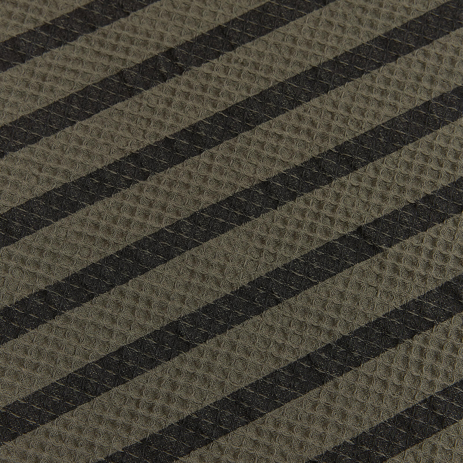 Floor Mattress Waffle - Stripes Vetiver