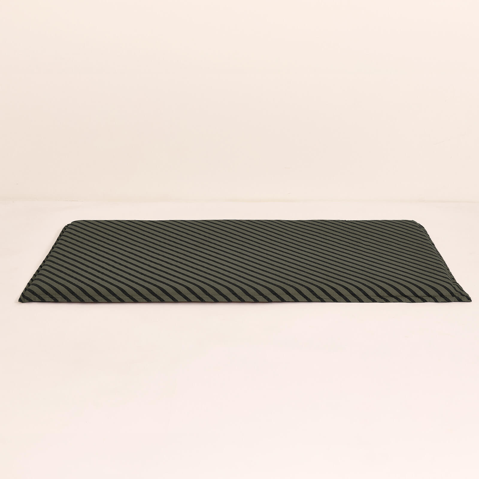 Floor Mattress Waffle - Stripes Vetiver