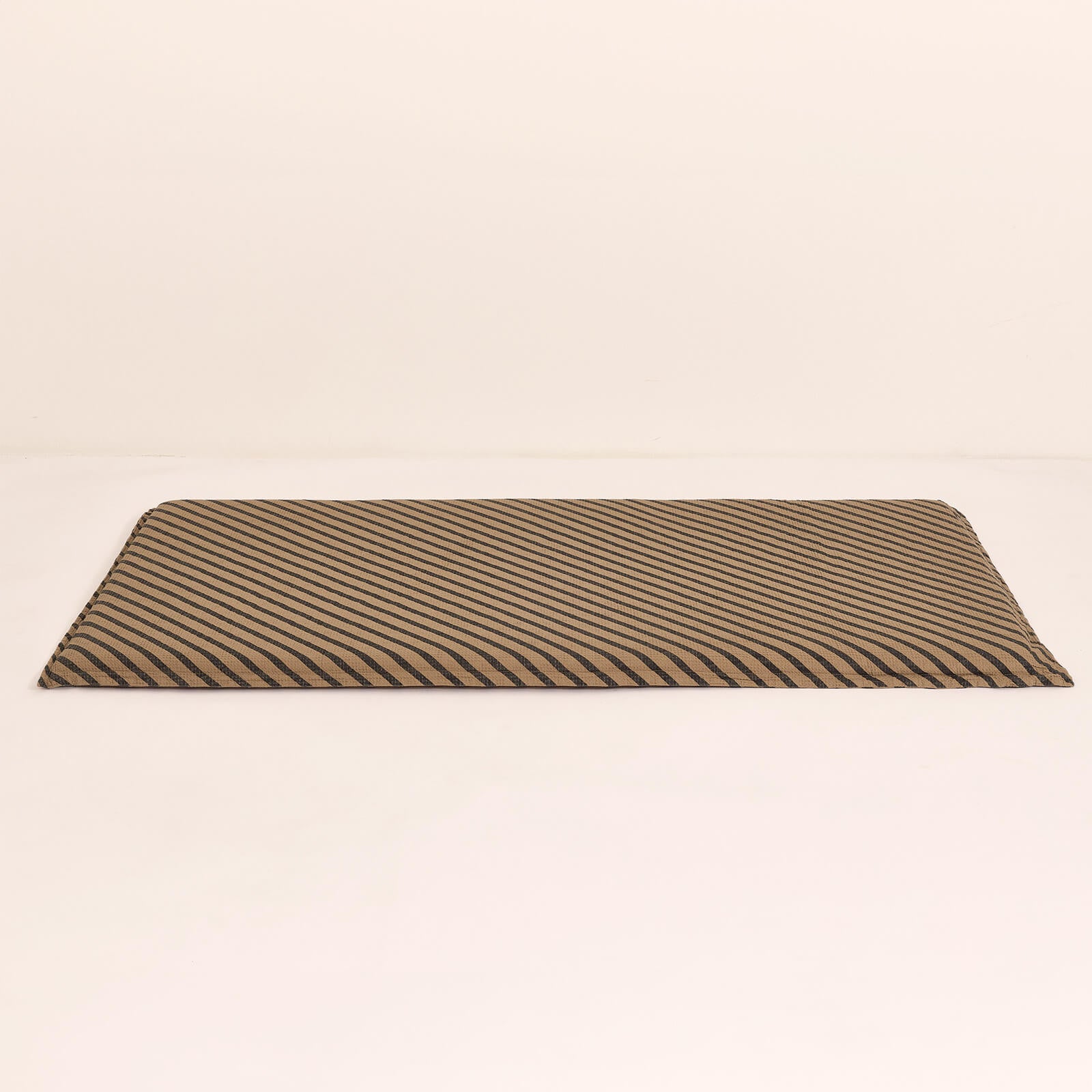 Floor Mattress Waffle - Stripes Sesame
