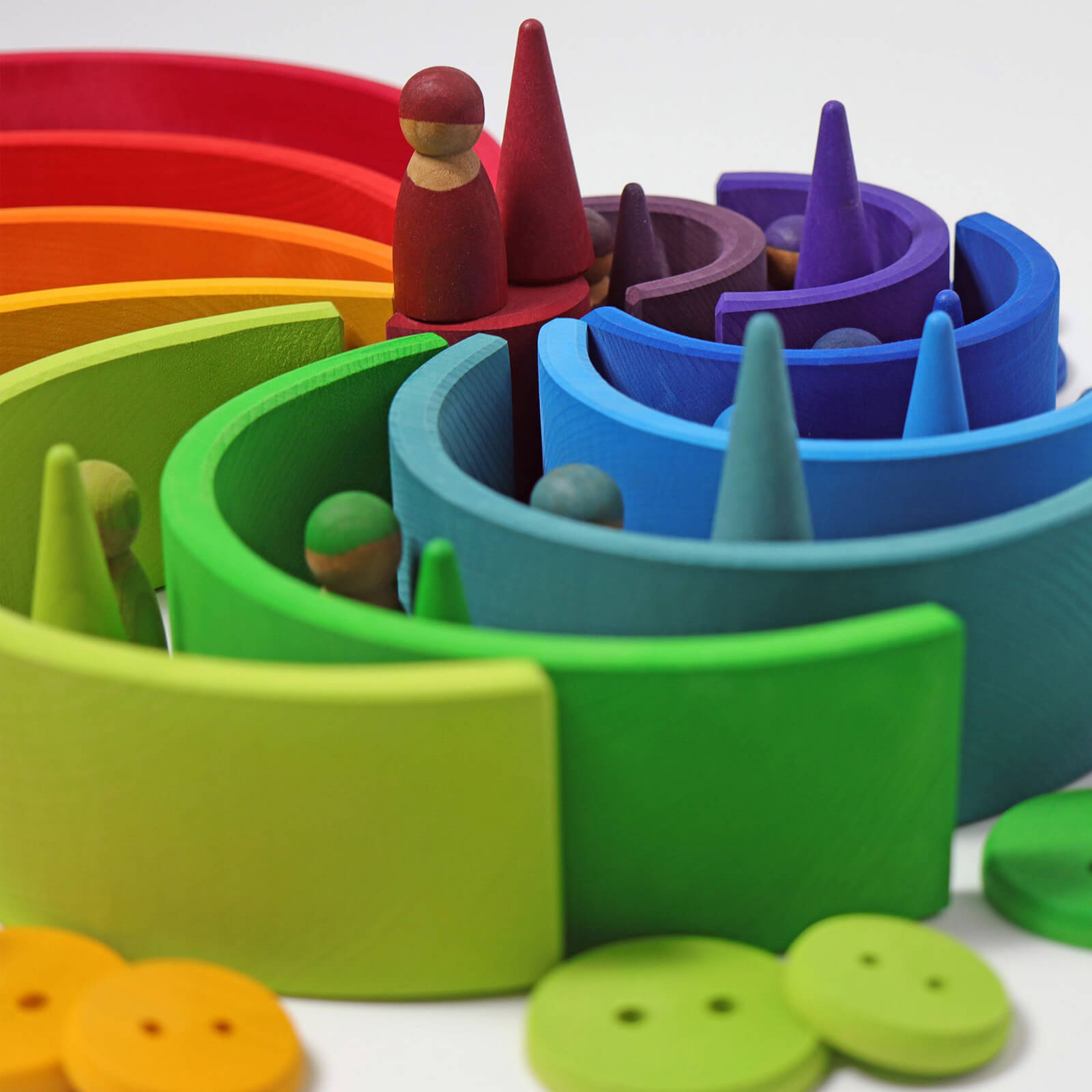 Large Wooden Rainbow - Rainbow