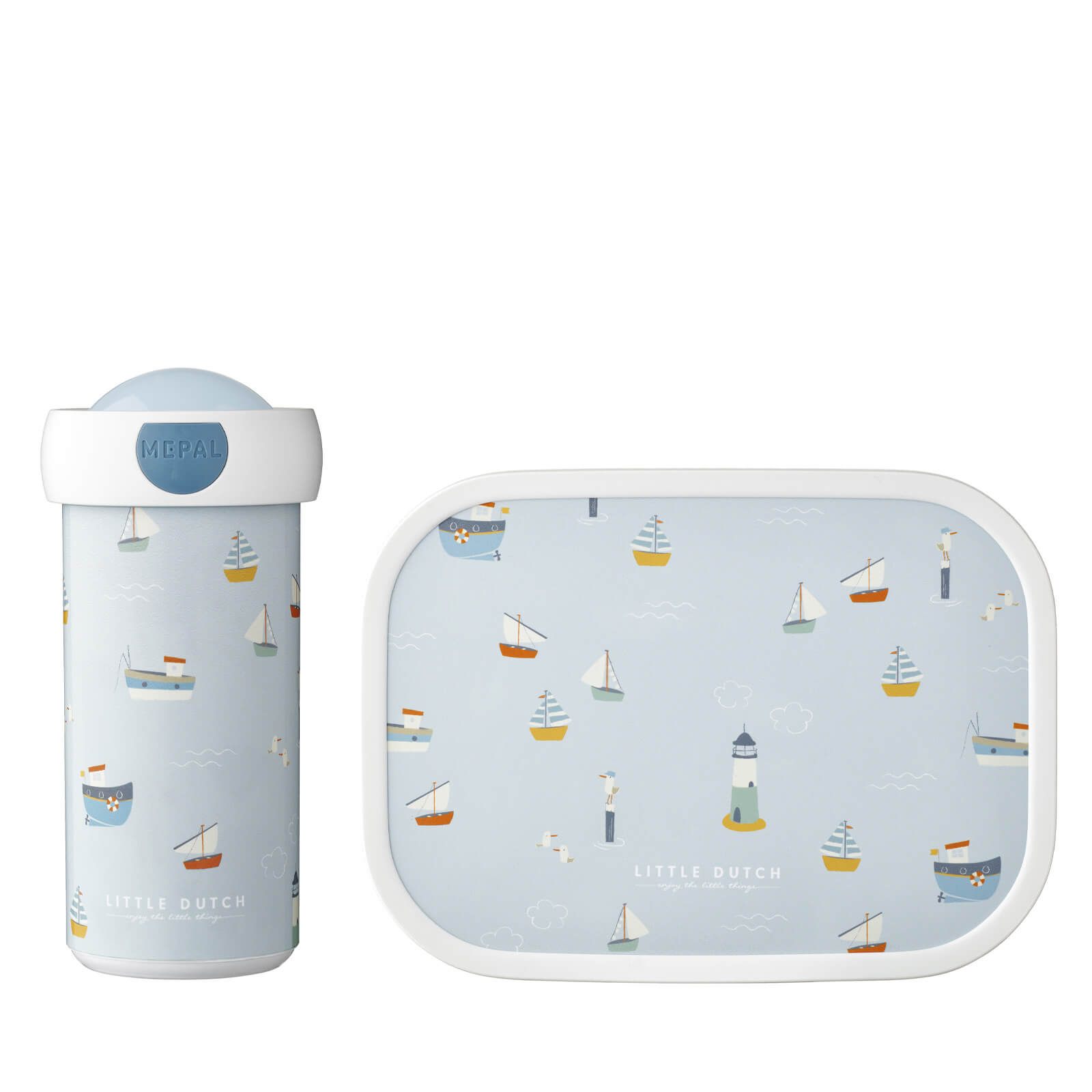 Lunch Box and Bottle Set - Sailors Bay