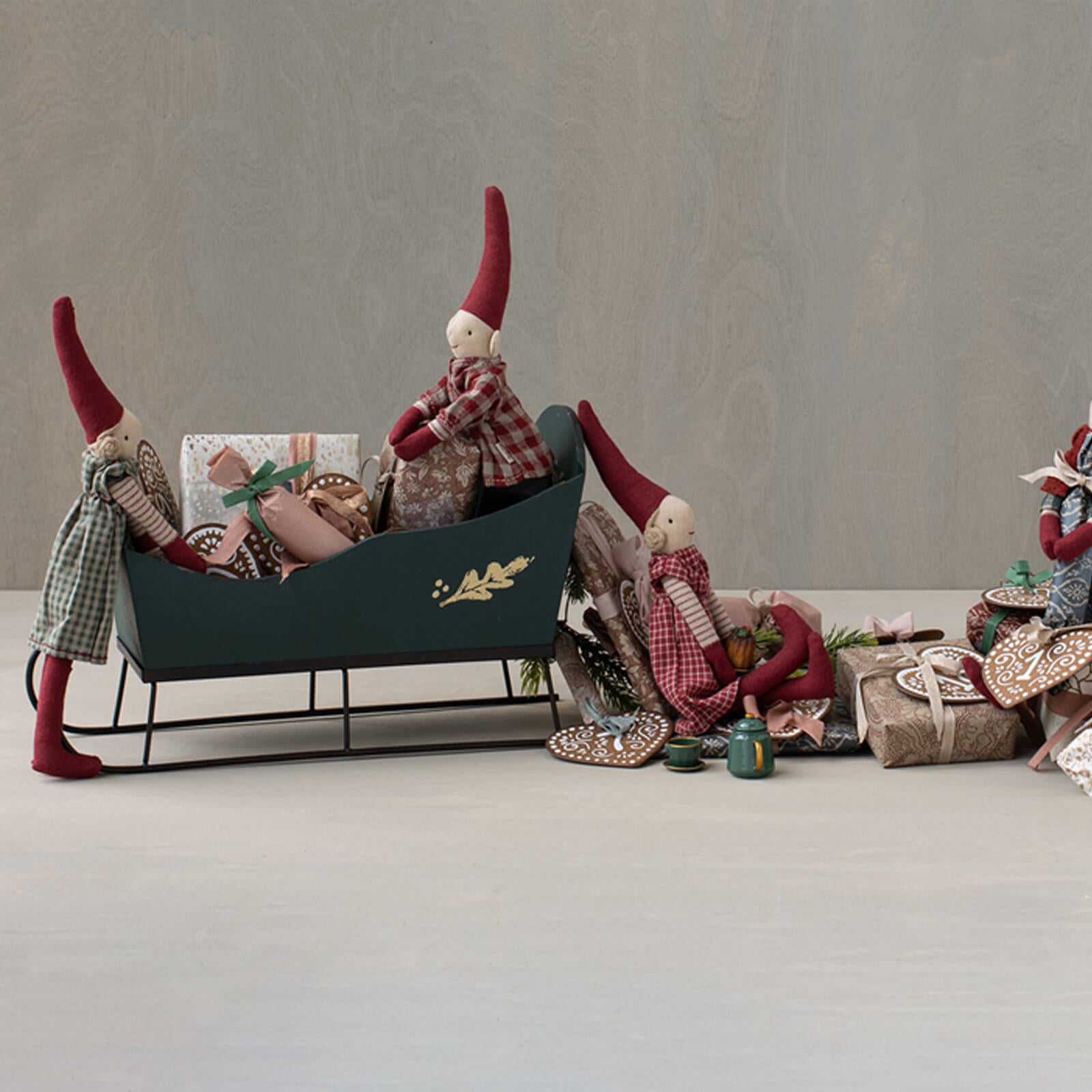 Sleigh - Mini - Green