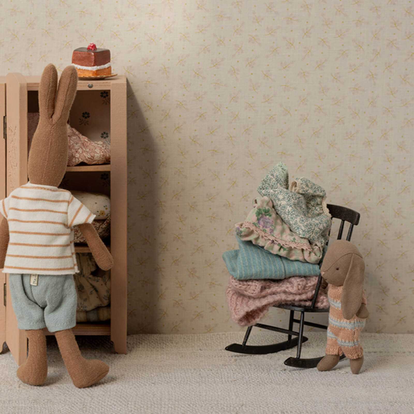 Rocking Chair - Miniature - Anthracite