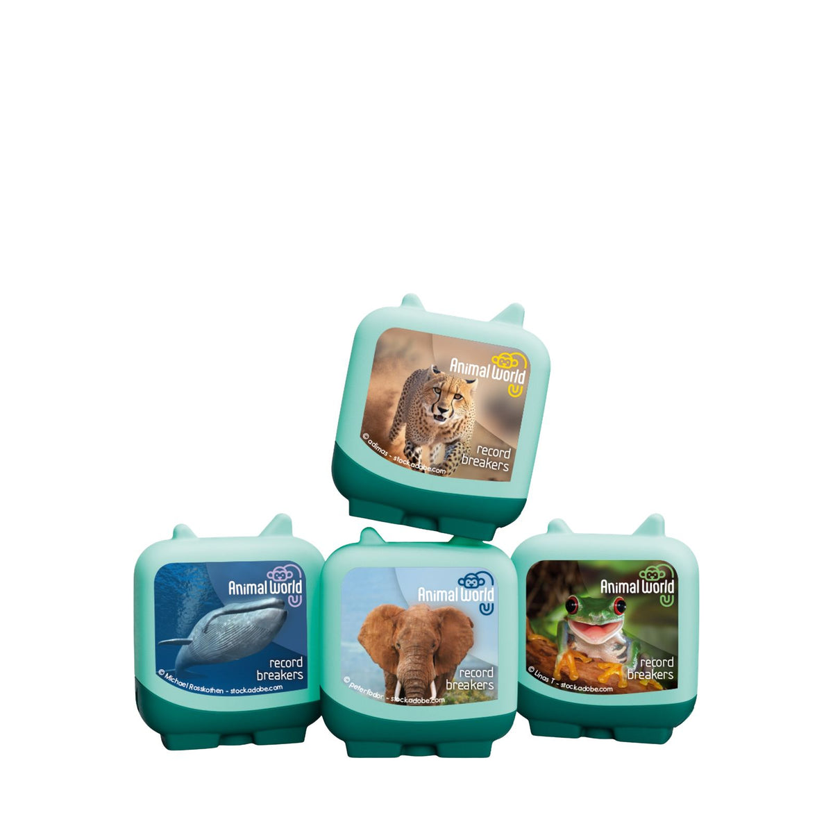 4 Pocket Tonies - Animal World - Record Breakers