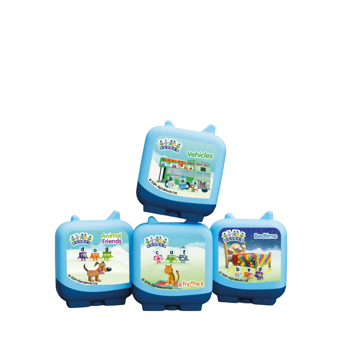 4 Pocket Tonies - Blue Zoo - Alphablocks
