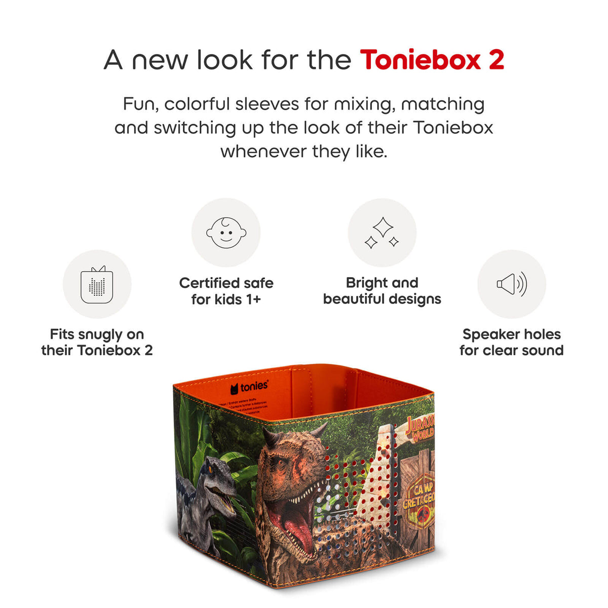 Toniebox 2 Sleeve - Jurassic Park