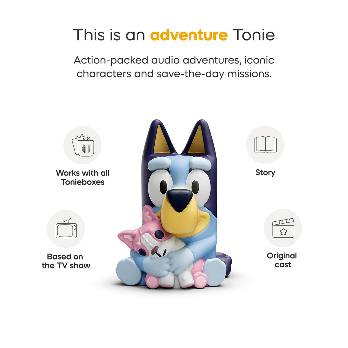 Toniebox 2 Play Set with Bluey - Blue