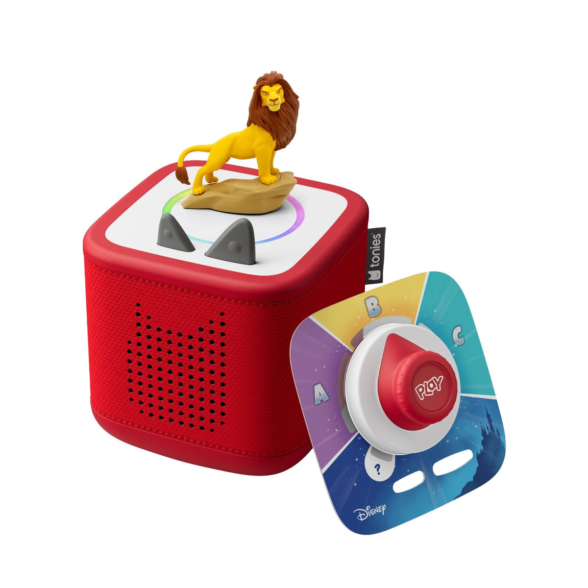 Toniebox 2 Play Set with Lion King - Red