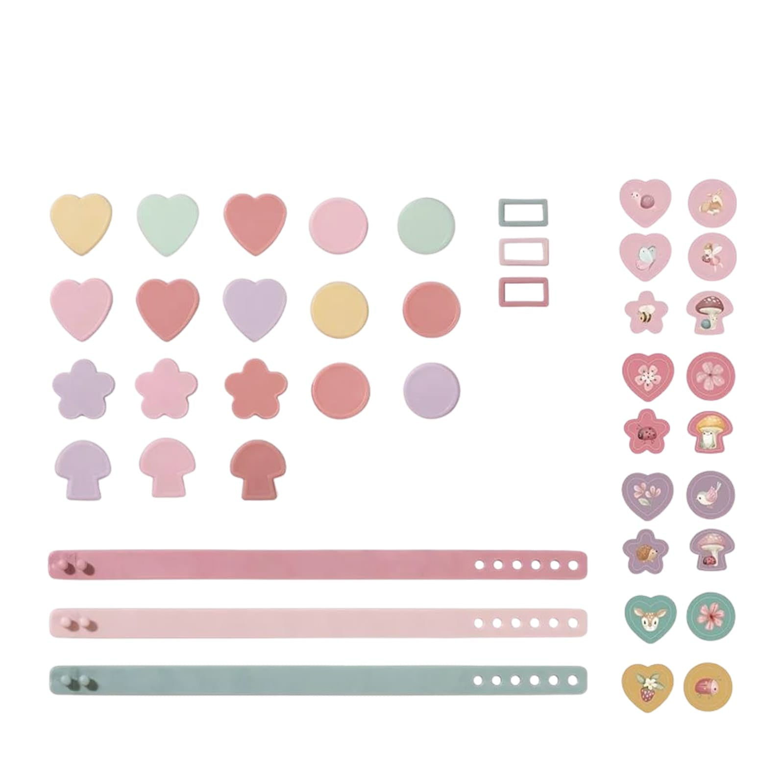 Slide Charm Bracelets - Fairy Garden