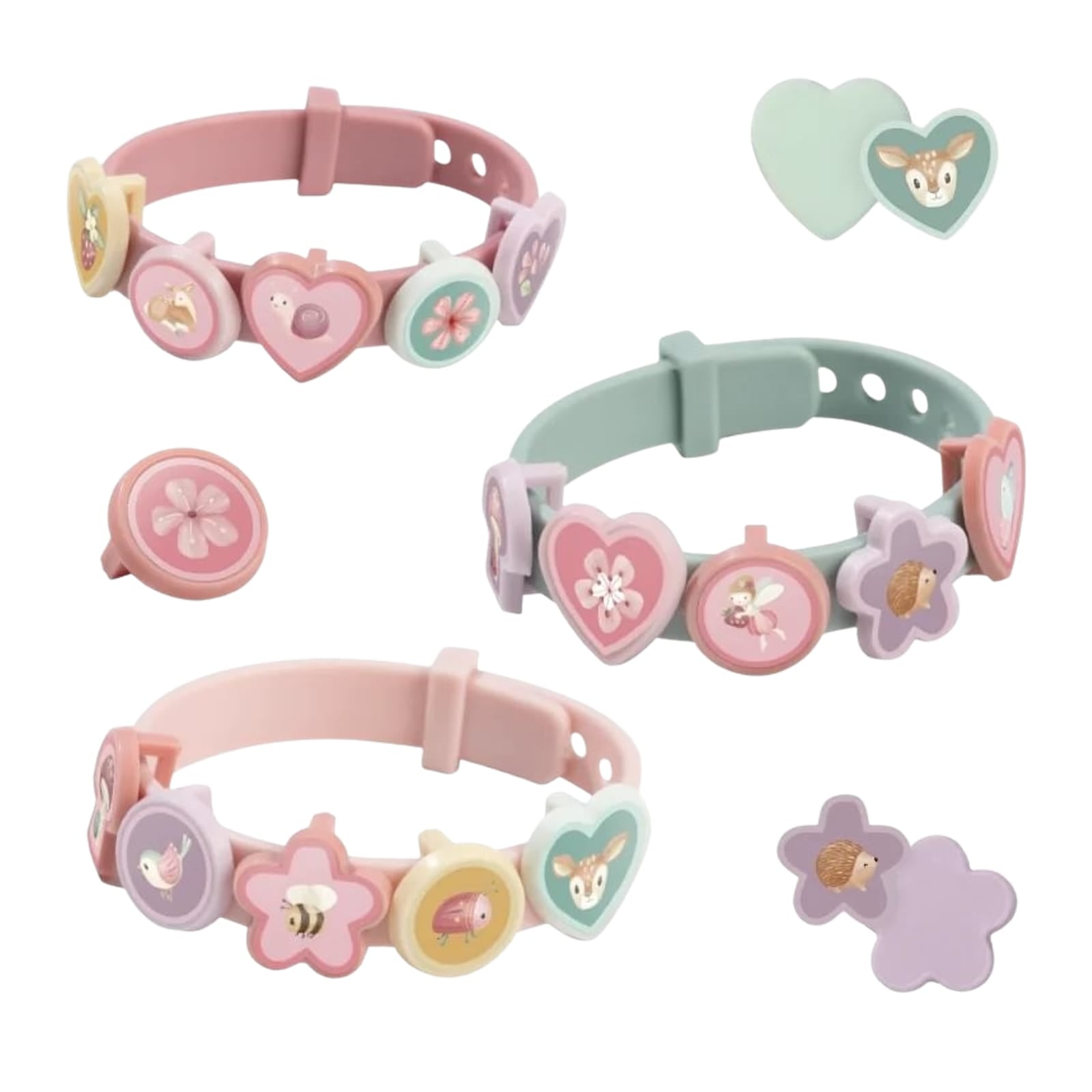 Slide Charm Bracelets - Fairy Garden