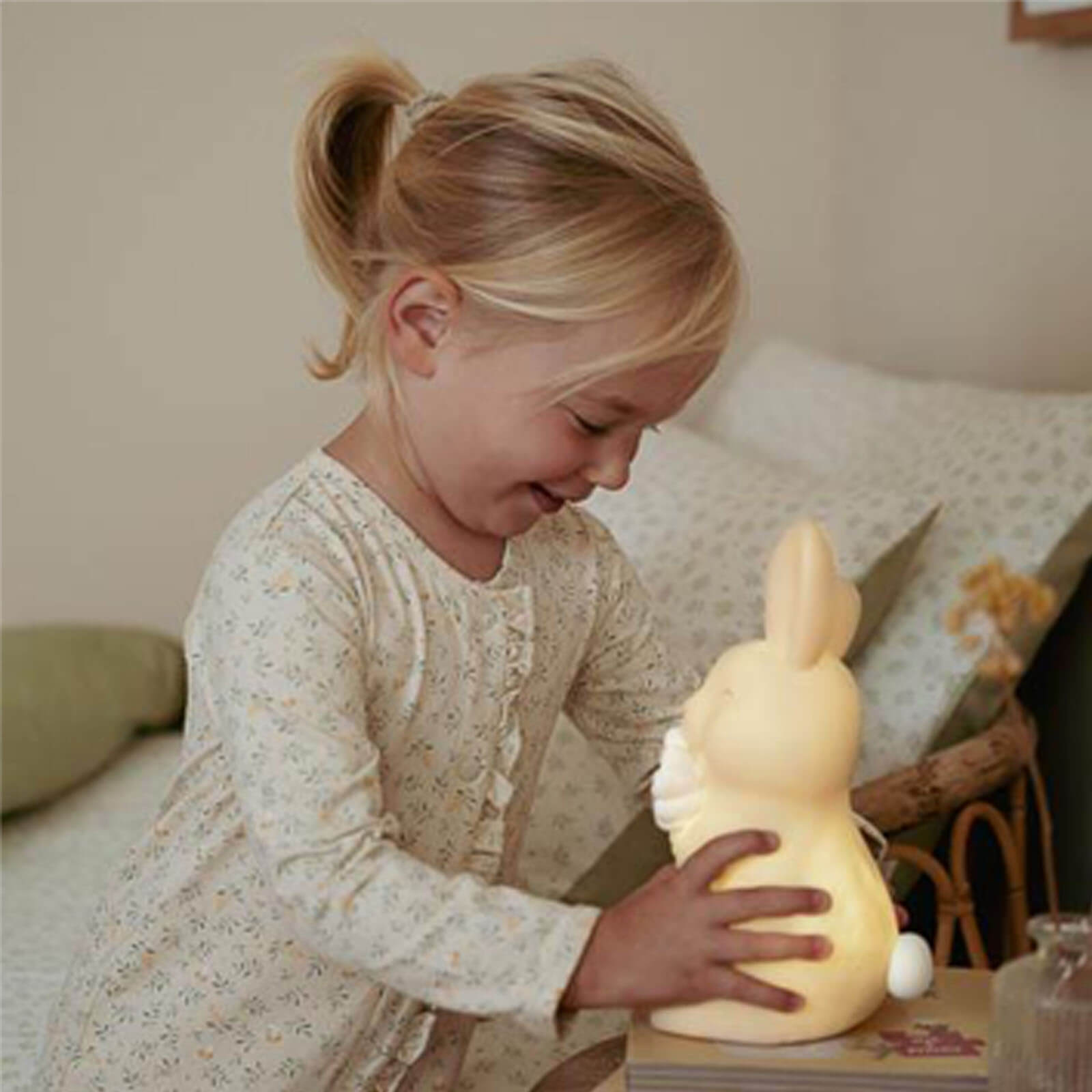 Night Light - Bunny Fairy Garden