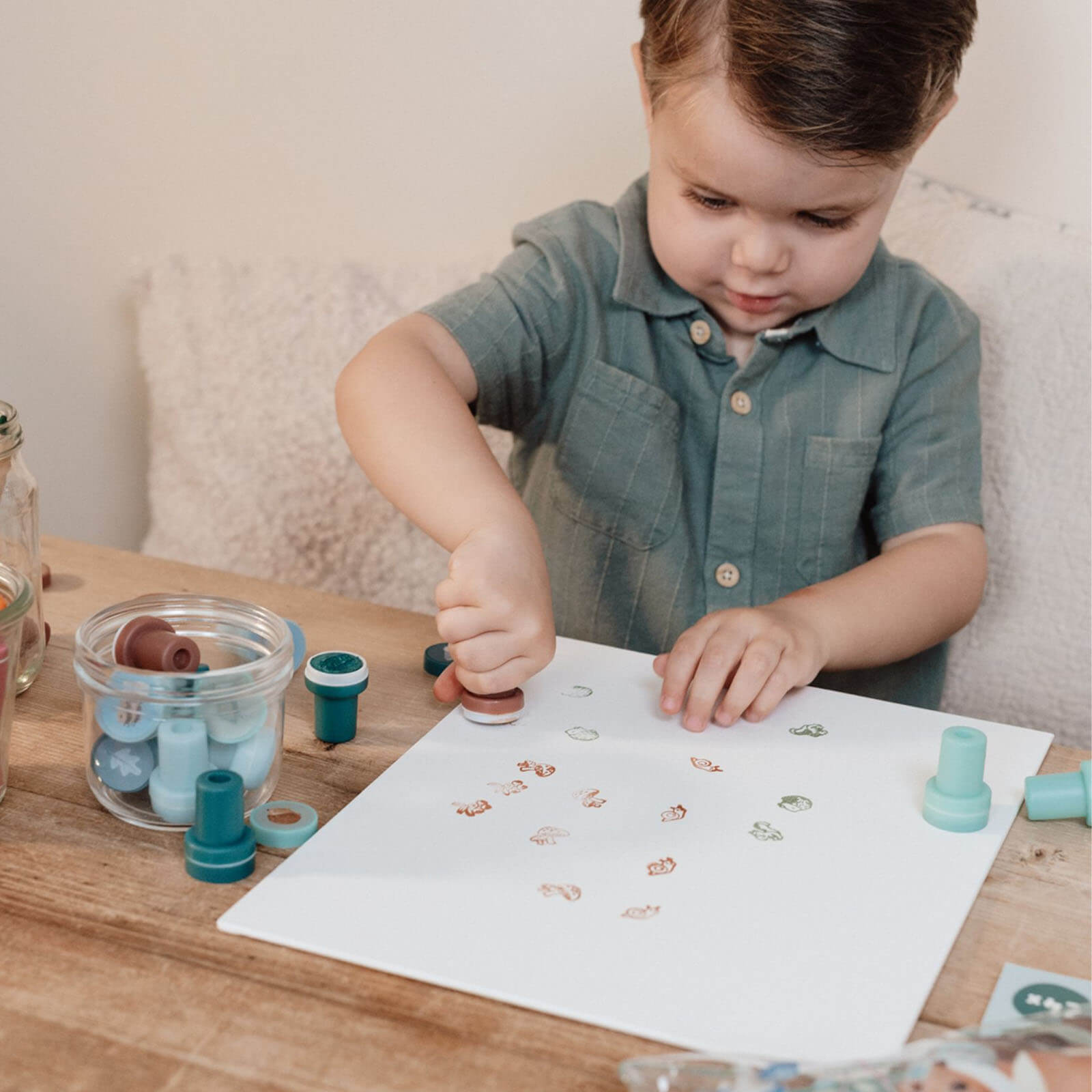 Self Inking Stamps - Forest Friends