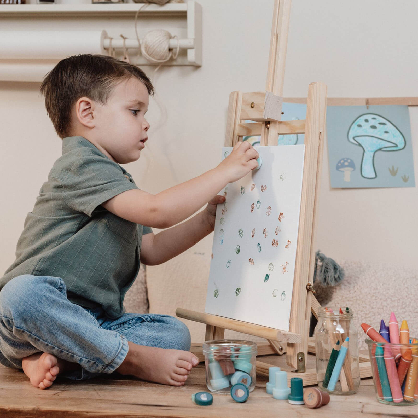 Self Inking Stamps - Forest Friends