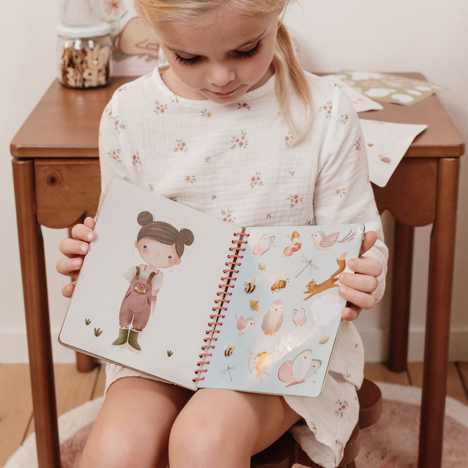 Dress Me Up Book - Fairy Garden