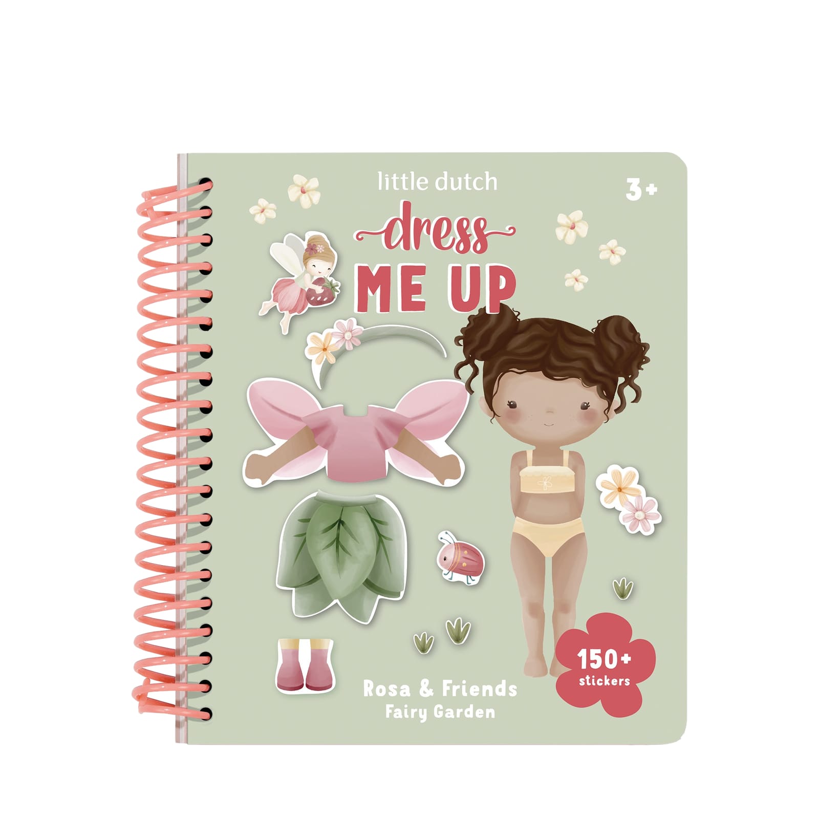Dress Me Up Book - Fairy Garden