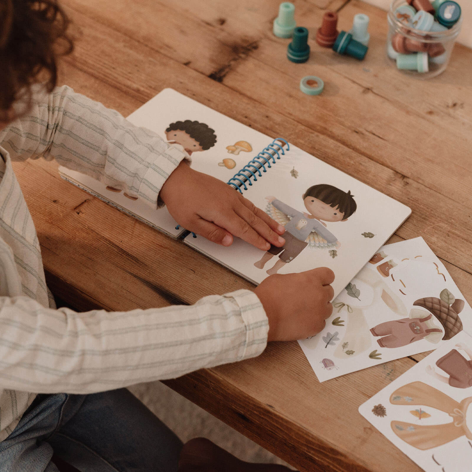 Dress Me Up Book - Forest Friends