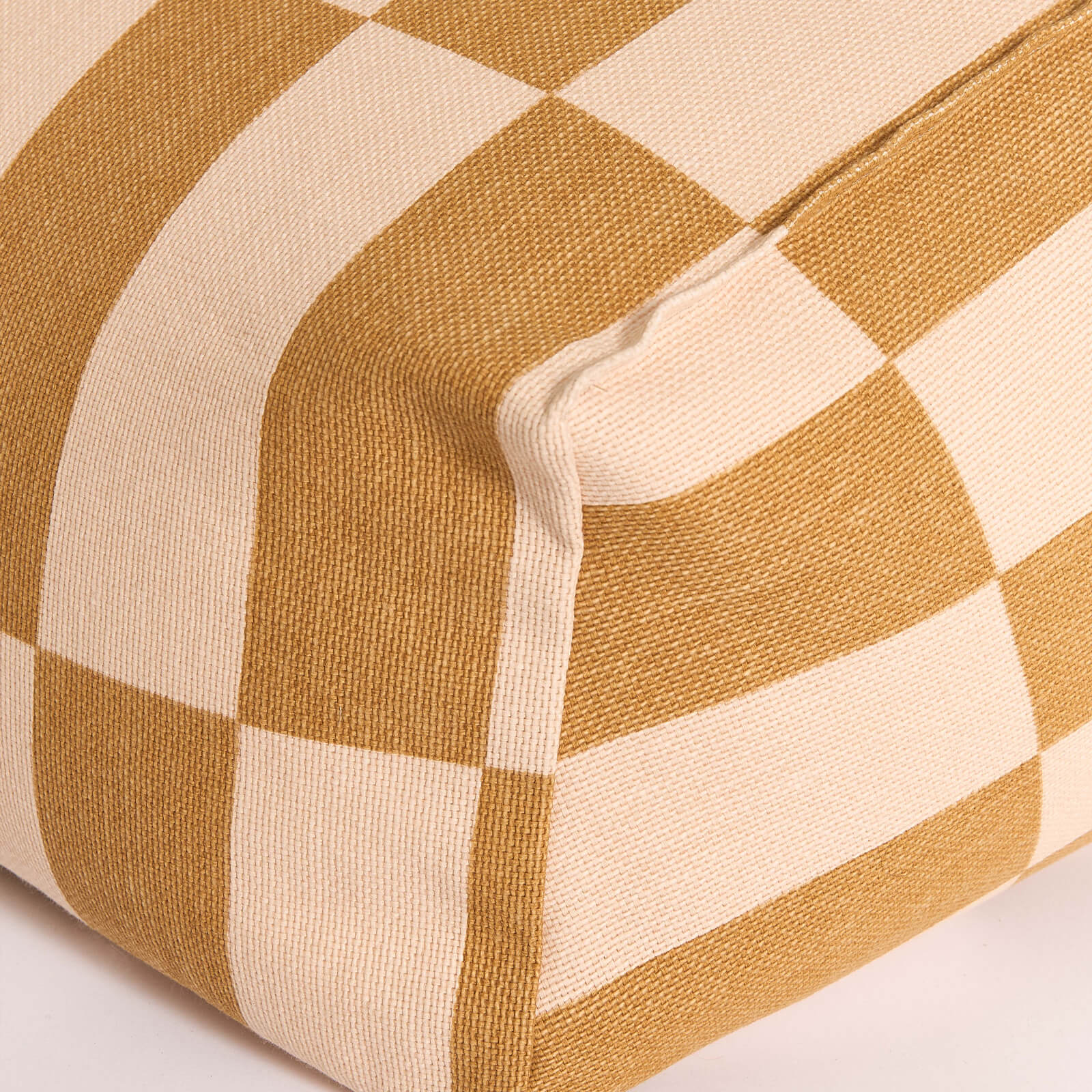Armchair Beanbag Vibes - Mustard and Sand Tiles