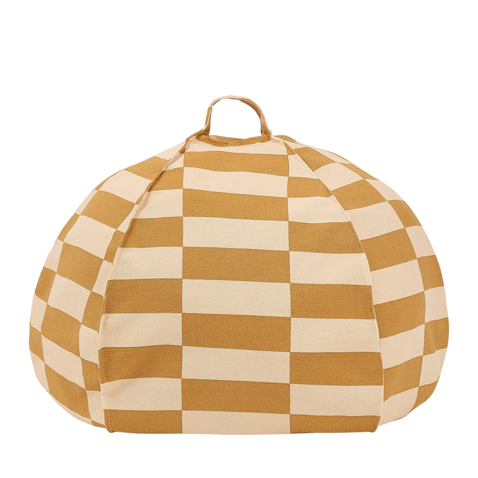 Round Beanbag Vibes - Mustard and Sand Tiles