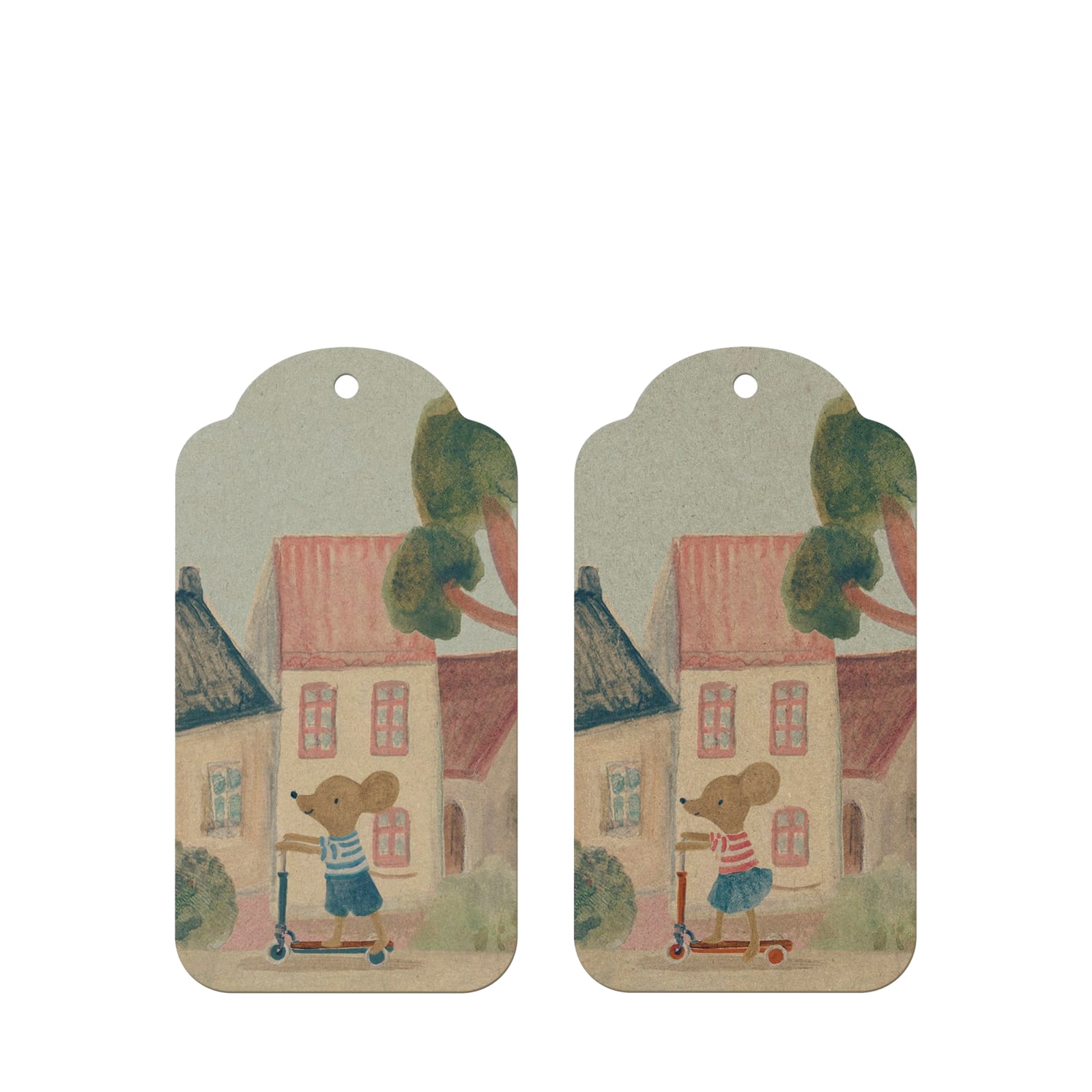 Gift Tags - Mouse 12 Pieces