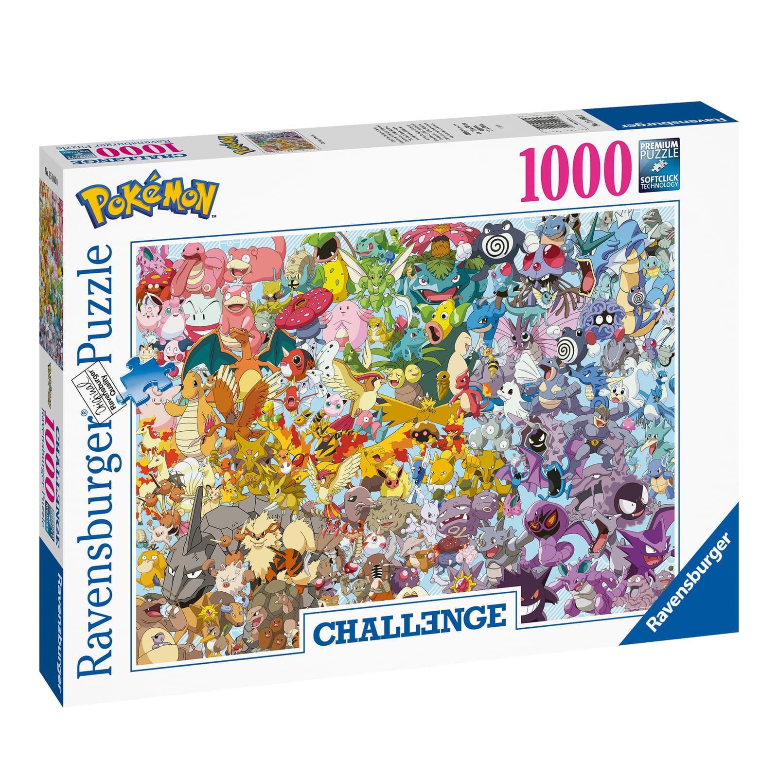 Challenge Pokemon - 1000 Piece Puzzle
