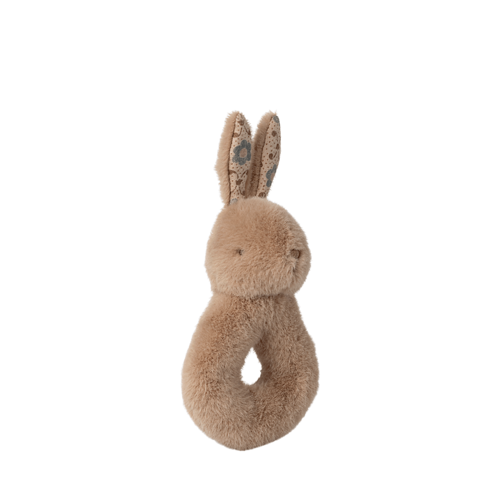Rabbit Rattle Set - Cream Peach