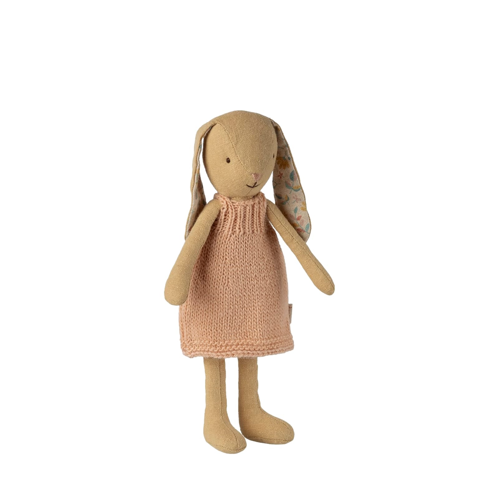 Bunny Size 1 - Cream Yellow - Knitted Dress