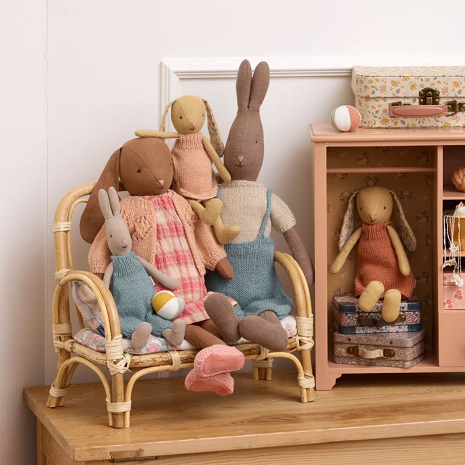 Rabbit Size 1 - Classic - Knitted Overall