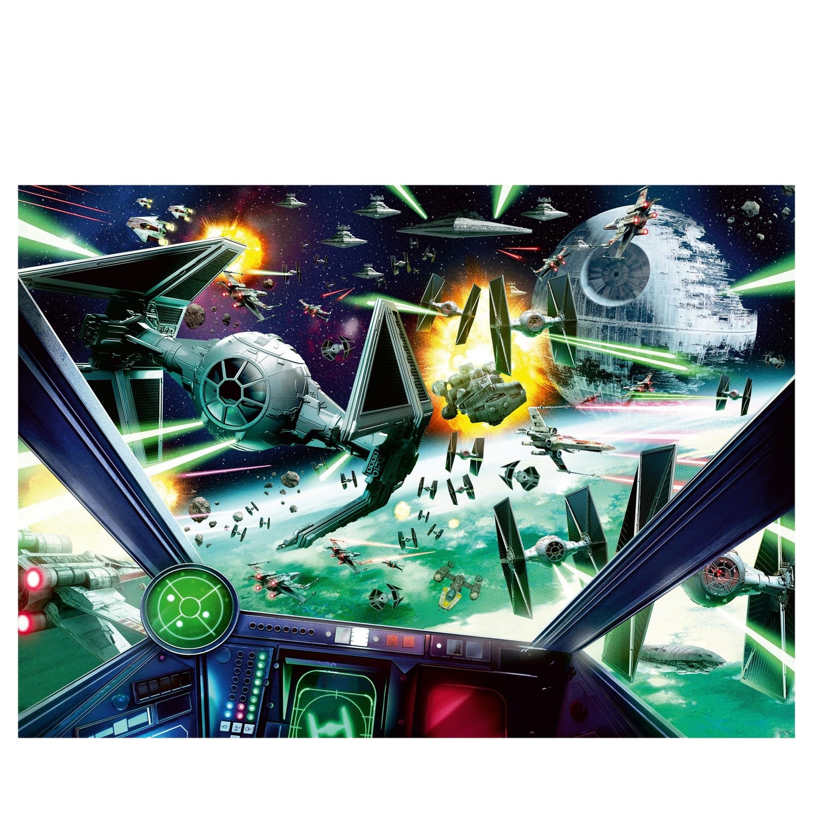 Star Wars X-Wing Cockpit - 1000 Piece Puzzle