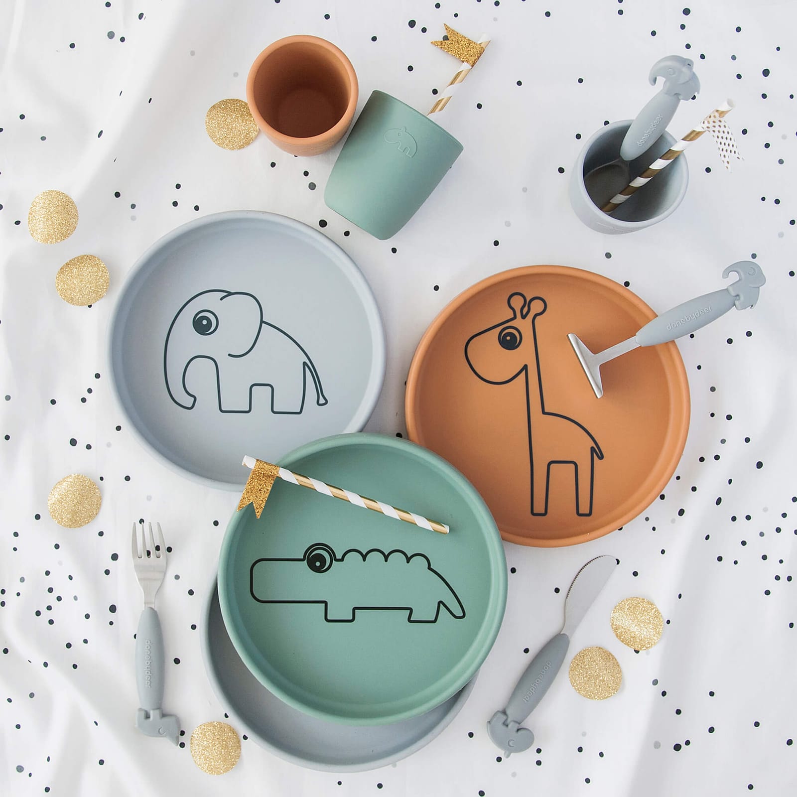 Silicone Plate - Raffi Mustard