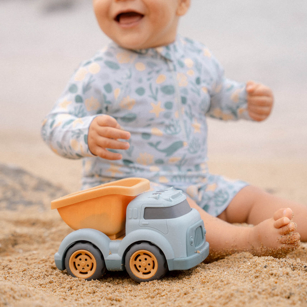 Dump Truck - Ocean Dreams Blue