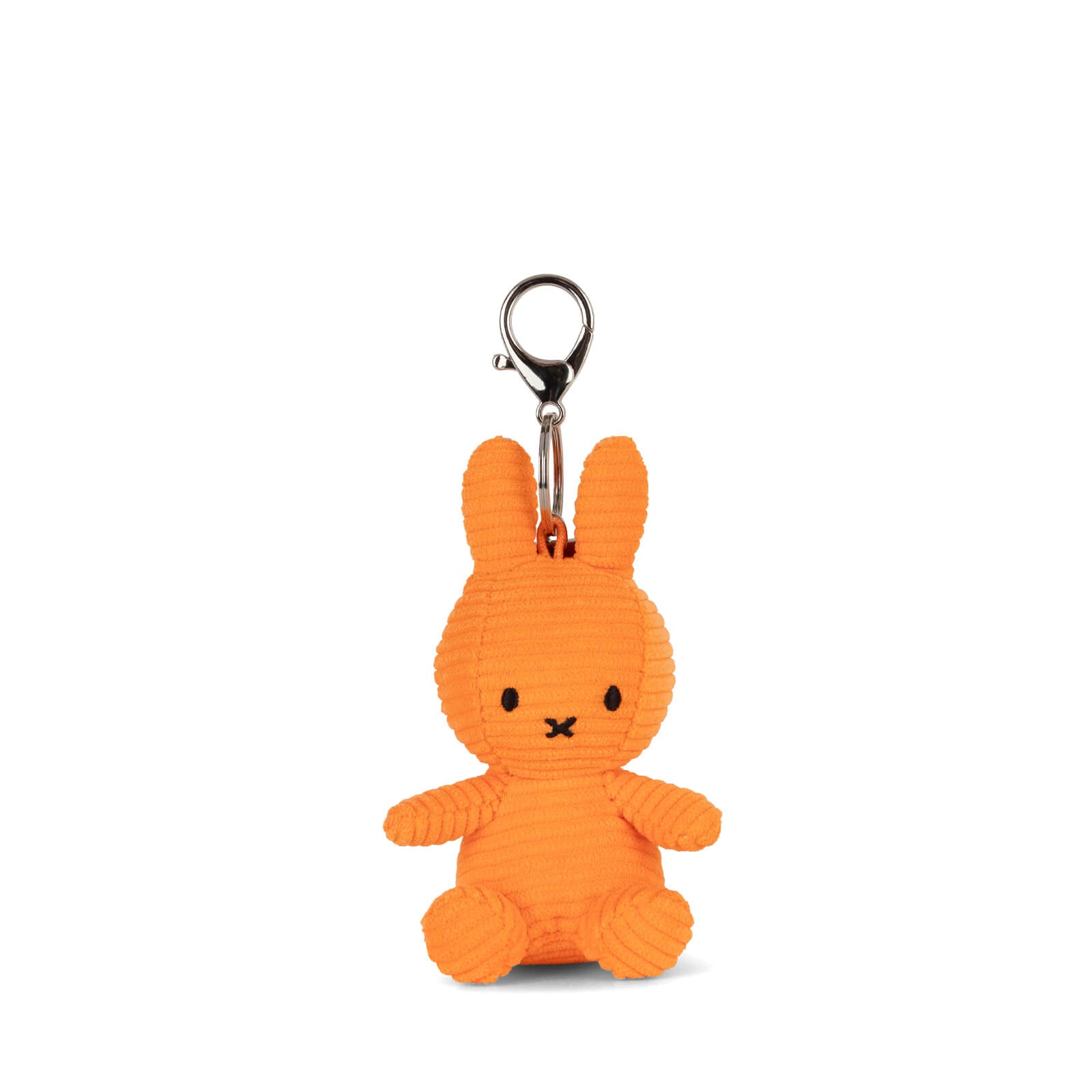 Miffy Corduroy Keychain 10cm Plush - Orange