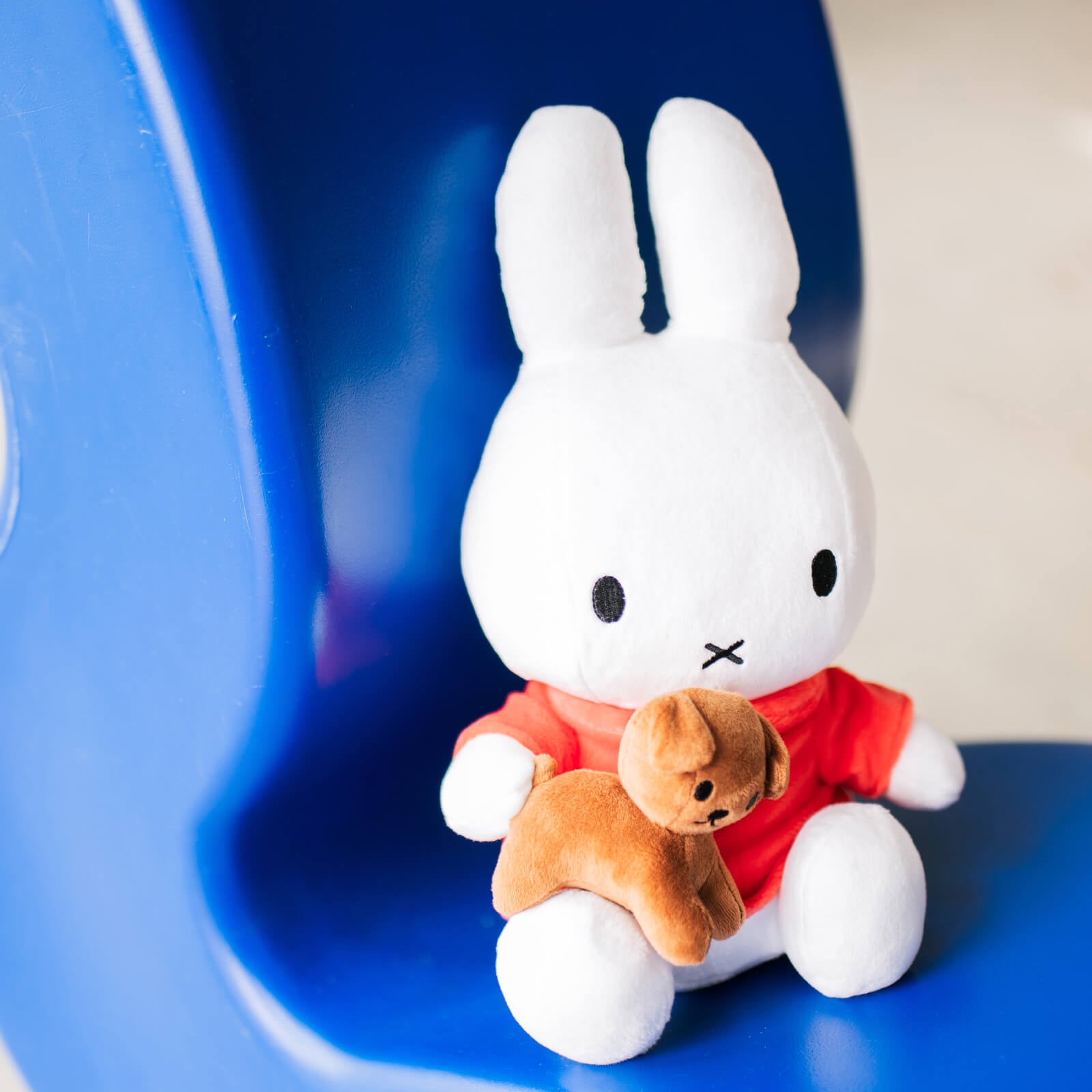 Miffy with Snuffy Sitting 33cm Plush